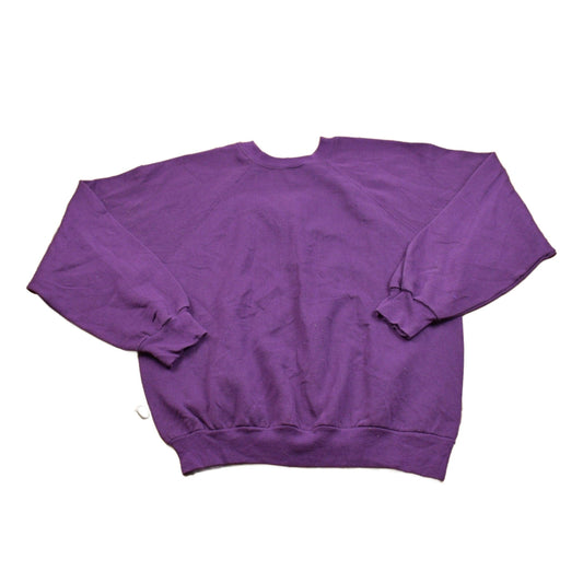 Vintage 1980s Tultex Blank Raglan Crewneck Sweatshirt Men's MMen's Medium from propervintagecanada