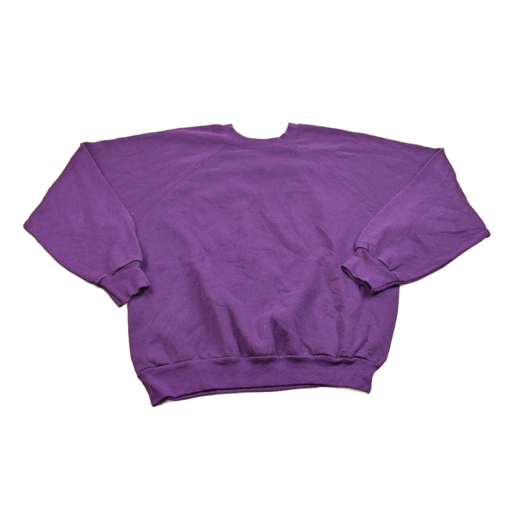 Vintage 1980s Tultex Blank Raglan Crewneck Sweatshirt Men's MMen's Medium from propervintagecanada