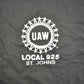 Vintage 1980s UAW Local 925 St Johns Graphic T Shirt Men's Large from propervintagecanada