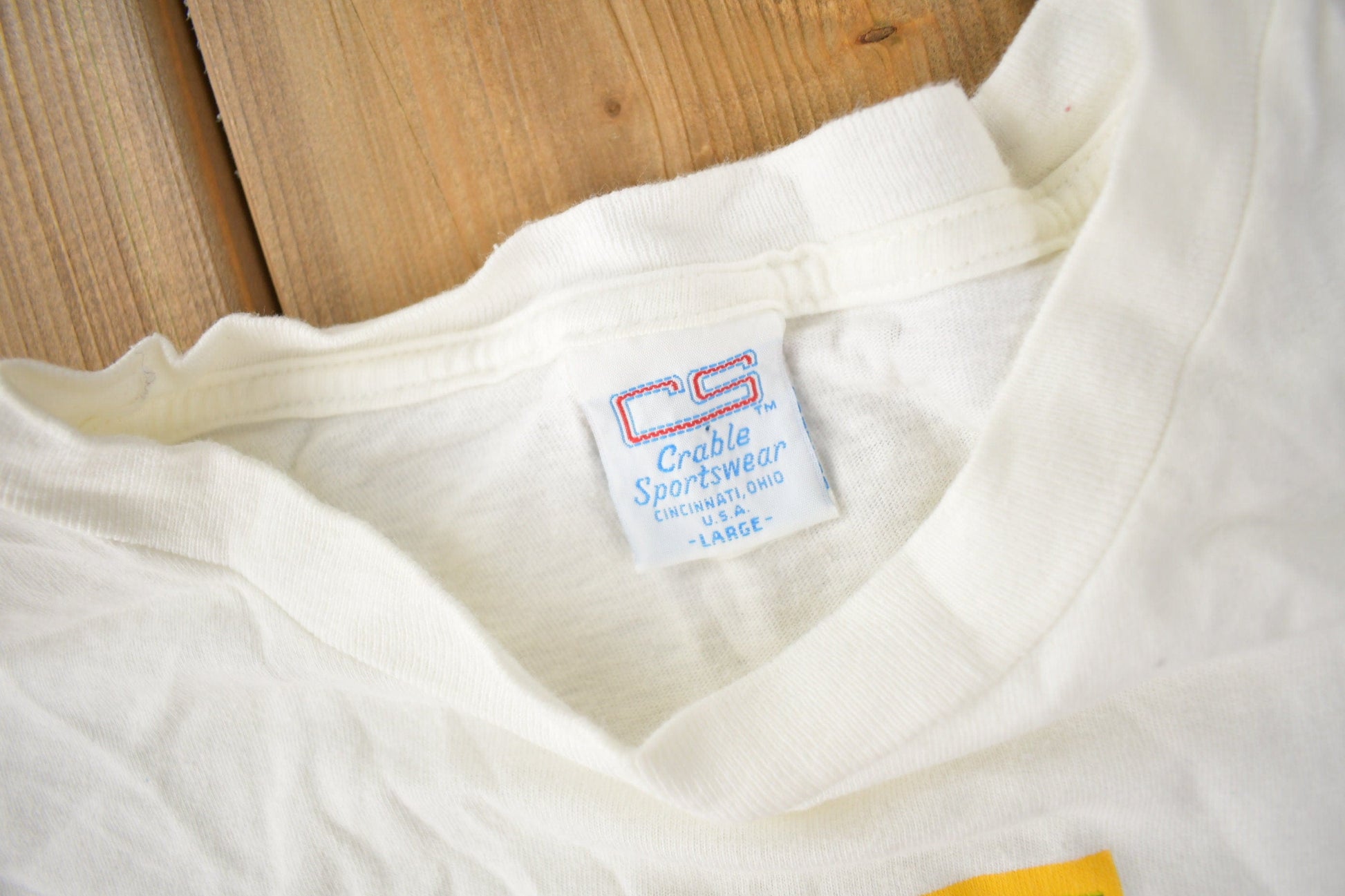 Vintage 1980s UCLA Bruins Collegiate T-Shirt Made in USA Men's M from propervintagecanada