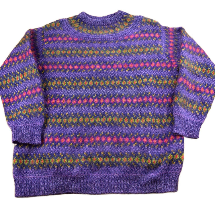 Vintage 1980s United Colors Of Benneton Knitted Sweater Men's XL from propervintagecanada