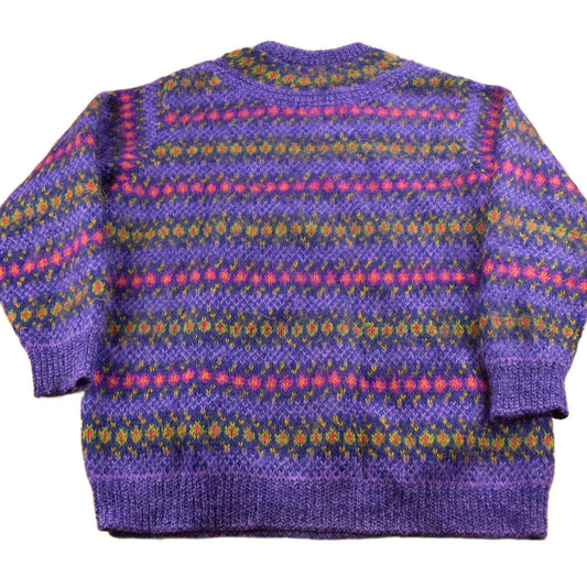 Vintage 1980s United Colors Of Benneton Knitted Sweater Men's XL from propervintagecanada