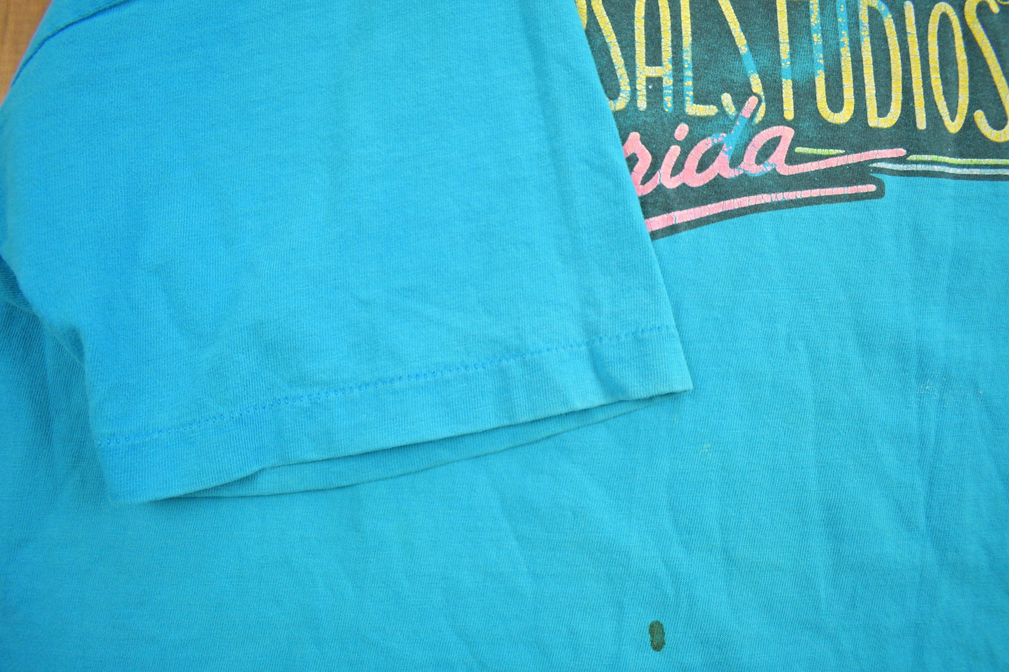 Vintage 1980s Universal Studios Florida Souvenir T Shirt Men's XL from propervintagecanada