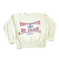 Vintage 1980s Universite De Paris Graphic Crewneck Sweatshirt Men's XS from propervintagecanada