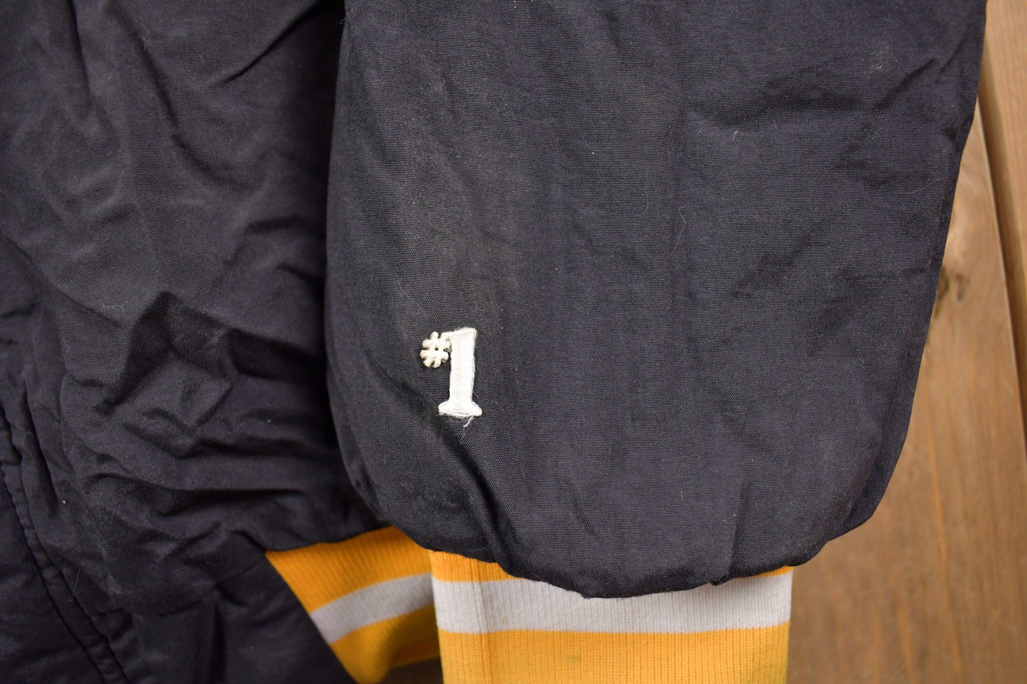 Vintage 1980s University of Iowa Hawkeyes #1 Apparel Collegiate Jacket Men's Medium from propervintagecanada