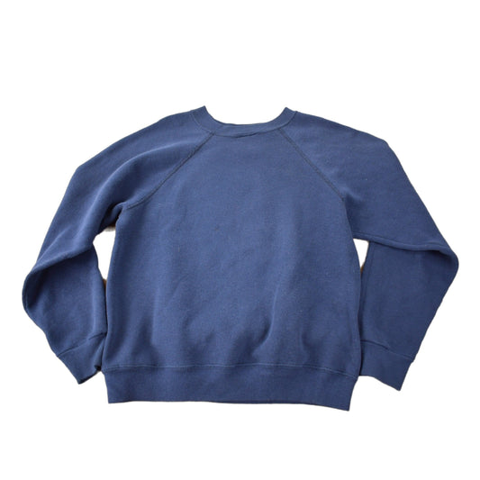 Vintage 1980s University Of Michigan Collegiate Football Crewneck Youth Large from propervintagecanada