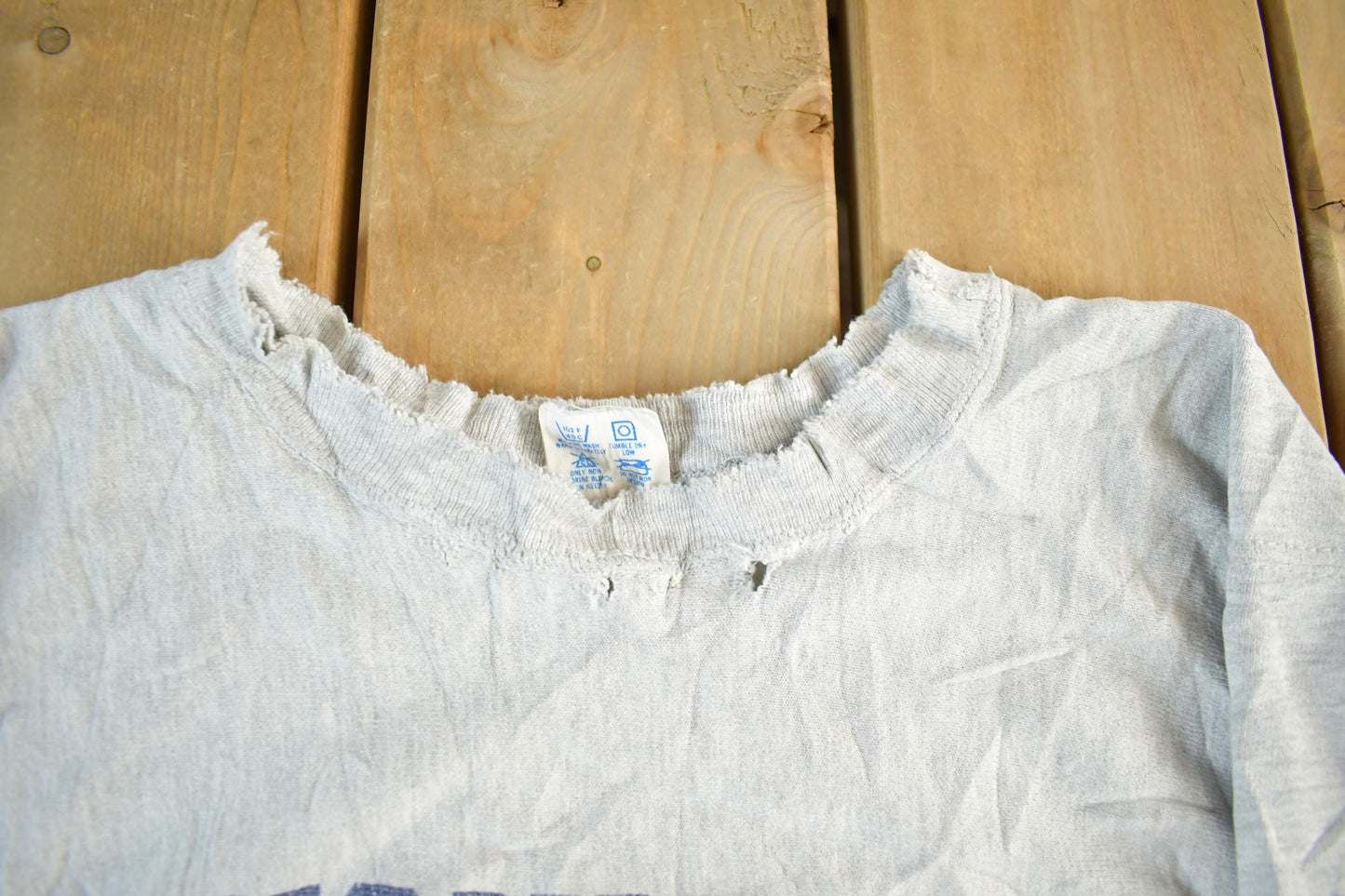 Vintage 1980s University Of Michigan Distressed Champion Reverse Weave Warmup Crewneck Men's XL from propervintagecanada