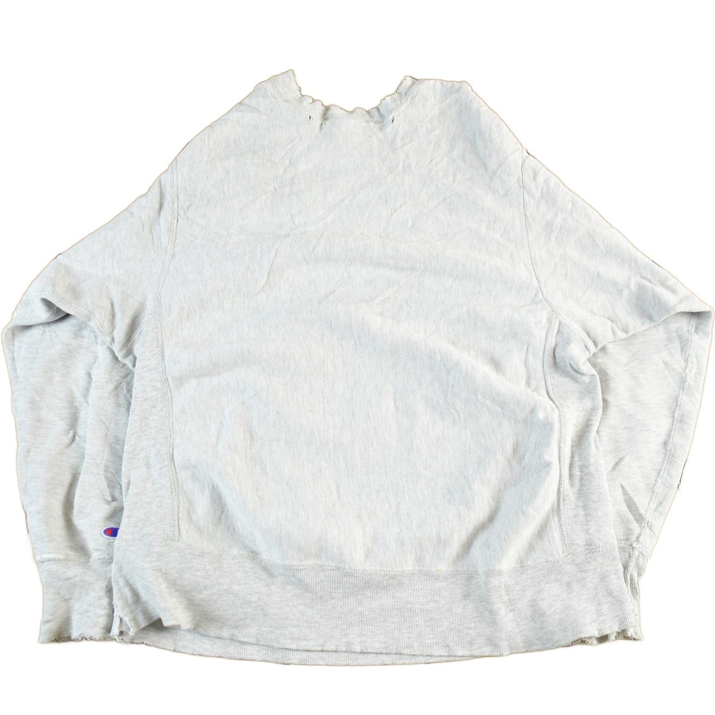 Vintage 1980s University Of Michigan Distressed Champion Reverse Weave Warmup Crewneck Men's XL from propervintagecanada