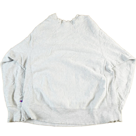 Vintage 1980s University Of Michigan Distressed Champion Reverse Weave Warmup Crewneck Men's XL from propervintagecanada