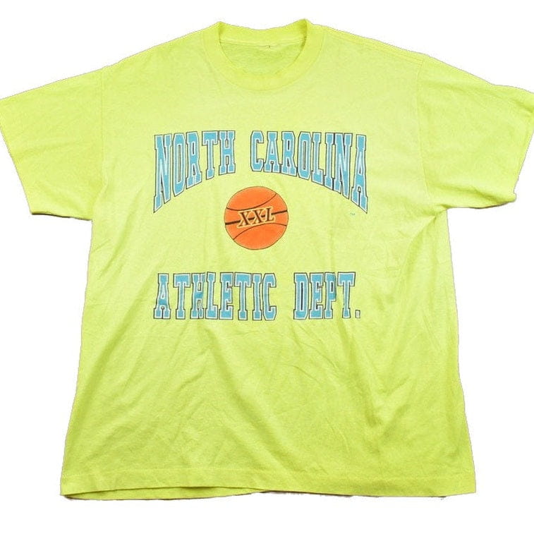 Vintage 1980s University of North Carolina Collegiate T-Shirt Men's Large from propervintagecanada
