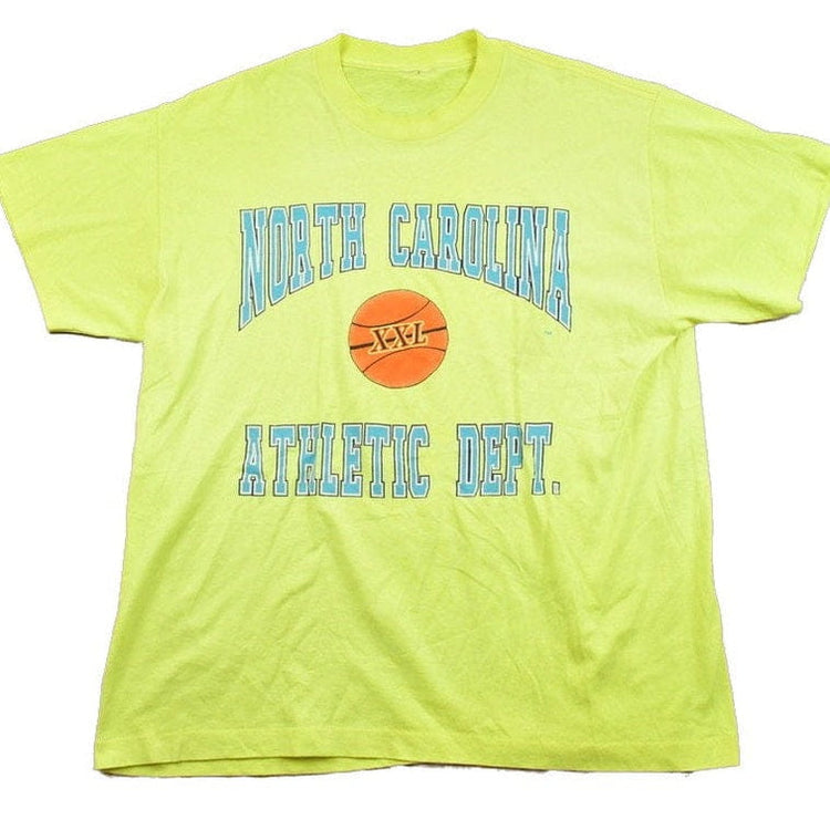 Vintage 1980s University of North Carolina Collegiate T-Shirt Men's Large from propervintagecanada