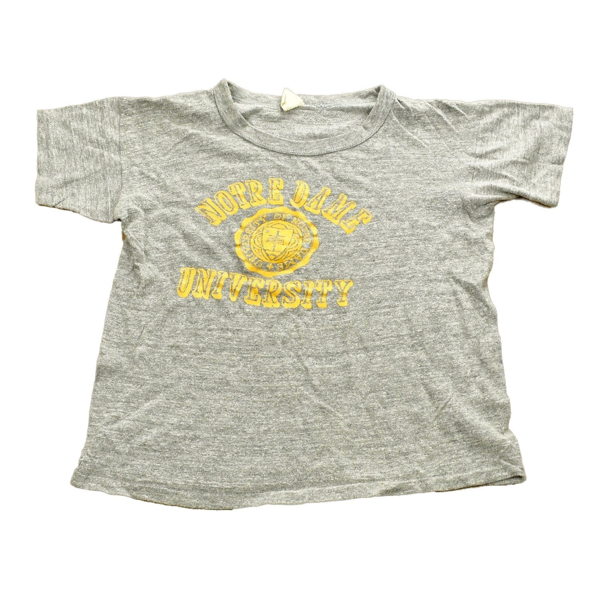 Vintage 1980s University of Notre Dame Collegiate T-Shirt Men's Medium from propervintagecanada