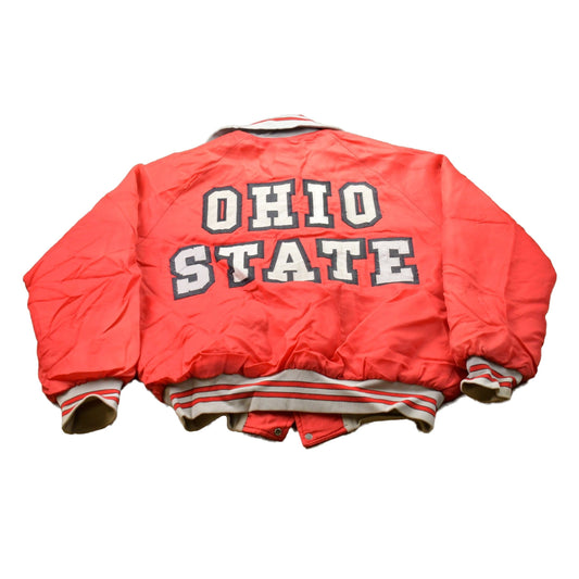 Vintage 1980s University of Ohio State Buckeyes Collegiate Jacket Men's XL from propervintagecanada