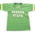 Vintage 1980s University of Quaker State Collegiate Ringer T-Shirt Men&