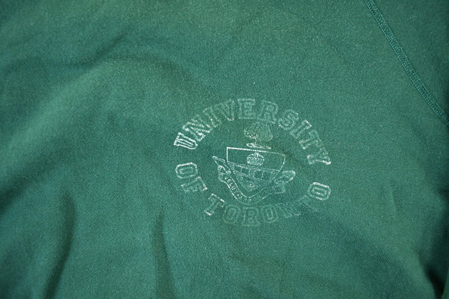 Vintage 1980s University of Toronto Collegiate Crewneck Sweatshirt Men's Medium from propervintagecanada