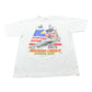 Vintage 1980s USS Abraham Lincoln CVN 72 American Flag Jets Military Souvenir T-Shirt Mens M from propervintagecanada