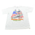 Vintage 1980s USS Abraham Lincoln CVN 72 American Flag Jets Military Souvenir T-Shirt Mens M from propervintagecanada