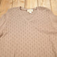 Vintage 1980s V-Neck Yarn Knit Sweater Men's XL from propervintagecanada