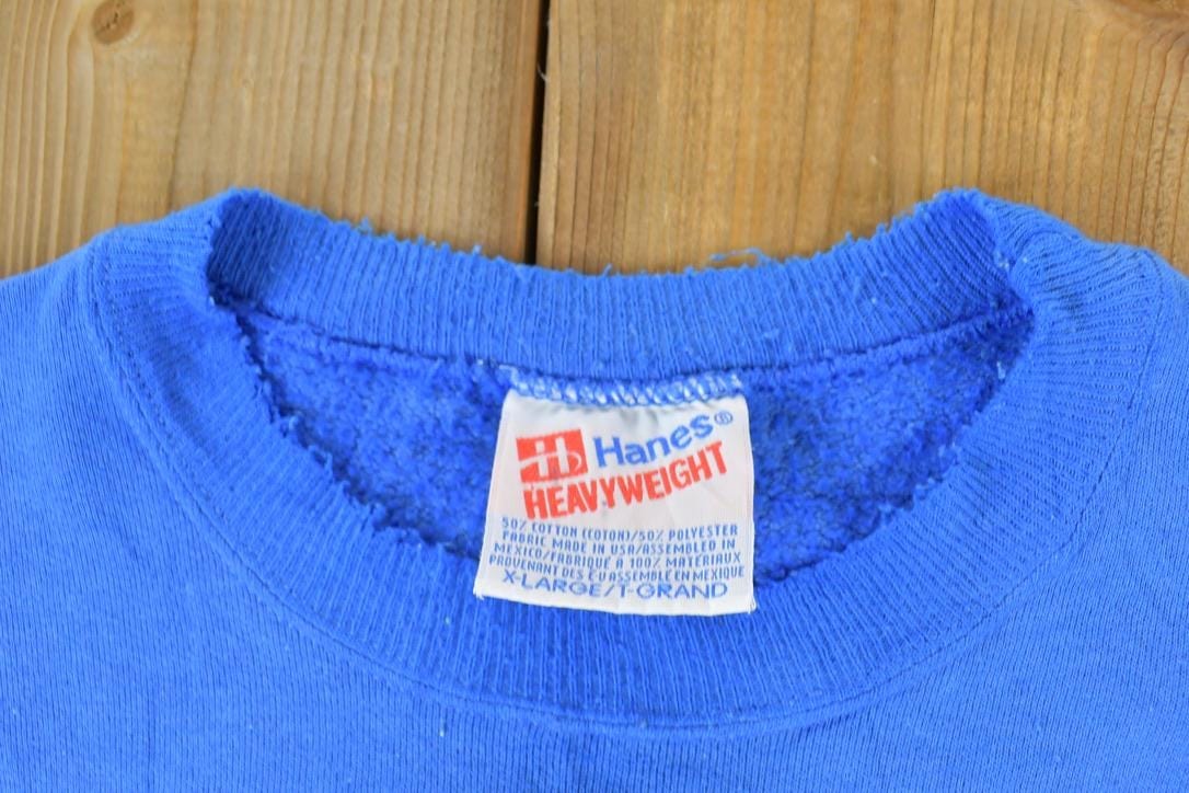 Vintage 1980s Vail University Collegiate Hawks Crewneck Men's XL from propervintagecanada