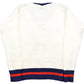 Vintage 1980s Varsity Sweater 'NHS' Knit V-Neck Sweater Men's Small from propervintagecanada
