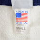 Vintage 1980s Varsity Sweater 'NHS' Knit V-Neck Sweater Men's Small from propervintagecanada