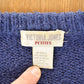 Vintage 1980s Victoria Jones Petites Abstract Knit Cardigan Sweater Women's S from propervintagecanada