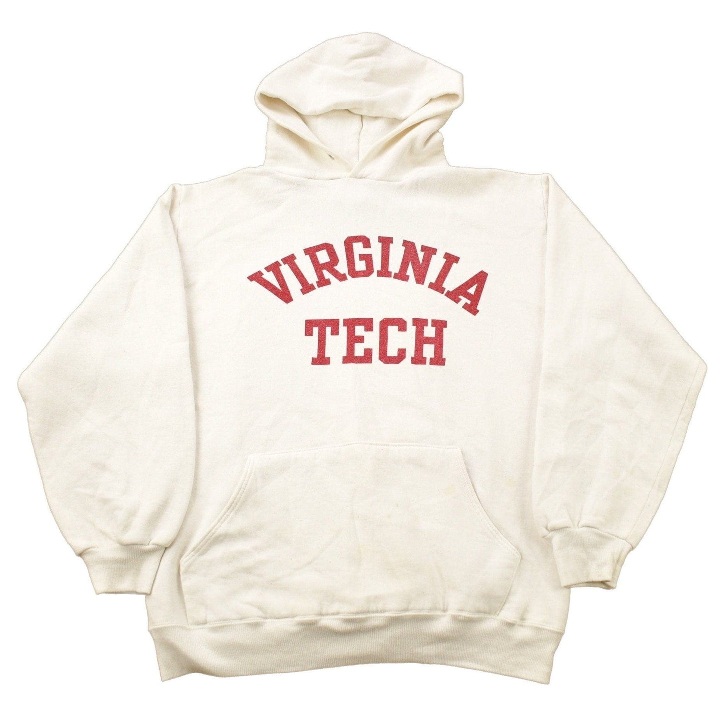 Vintage 1980s Virginia Tech University Collegiate Hoodie Men's S from propervintagecanada