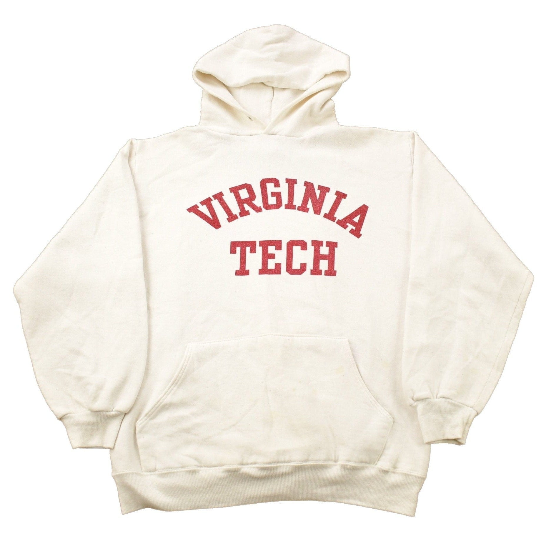 Vintage 1980s Virginia Tech University Collegiate Hoodie Men's S from propervintagecanada