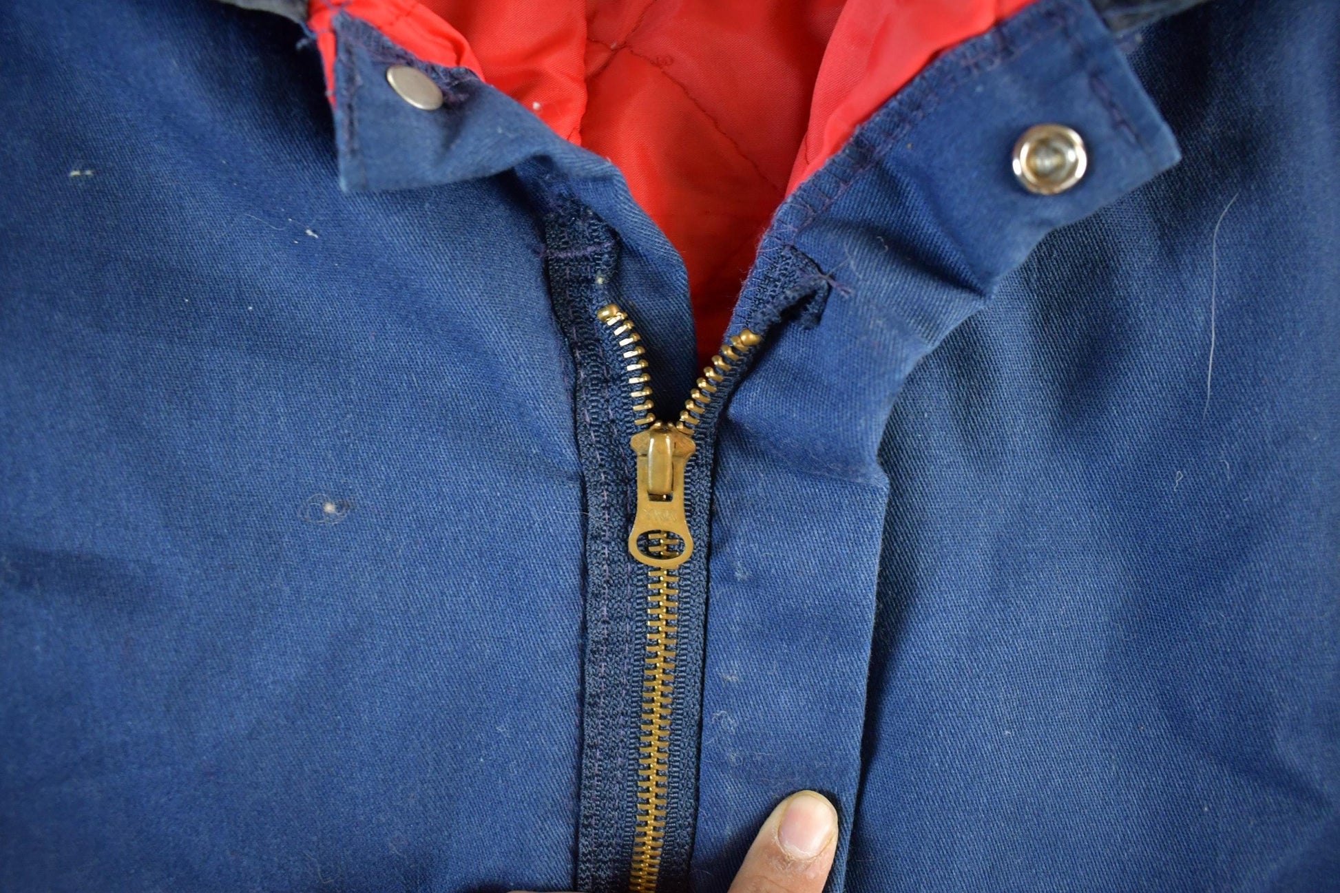 Vintage 1980s Walls Blizzard Pruf Insulated Jumpsuit Men's Large Tall from propervintagecanada