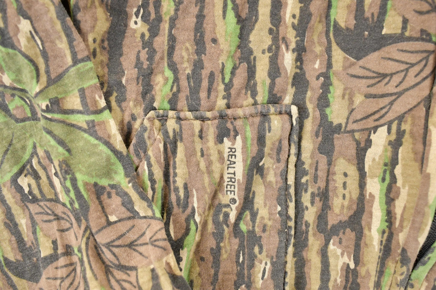 Vintage 1980s Walls Blizzard Pruf Realtree Camo Full Zip Hoodie Sweatshirt Men's M from propervintagecanada