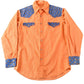 Vintage 1980s Western Style Embroidered Snap Button Up Shirt Men's Large from propervintagecanada