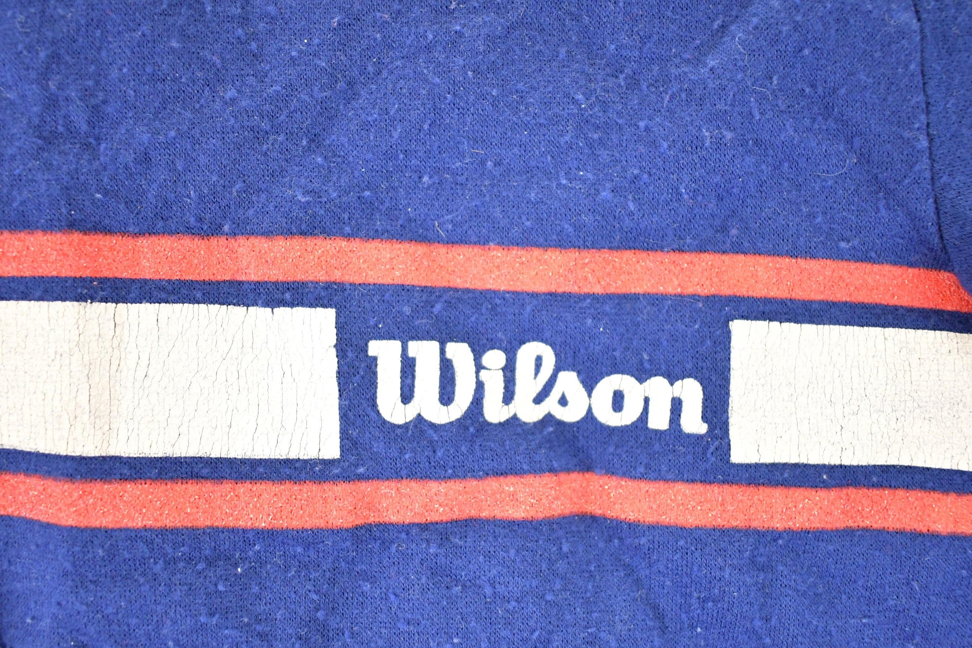 Vintage 1980s Wilson Crewneck Sweatshirt Youth L from propervintagecanada