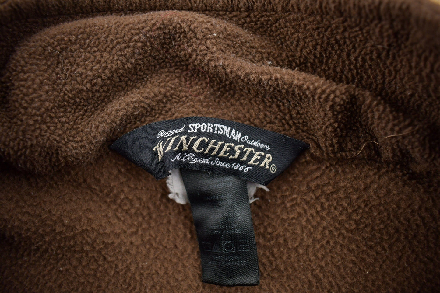 Vintage 1980s Winchester Fleece Sweater Men's Large from propervintagecanada