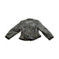 Vintage 1980s Womens Leather Braid Stud Biker Jacket from propervintagecanada