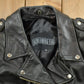 Vintage 1980s Womens Leather Braid Stud Biker Jacket from propervintagecanada