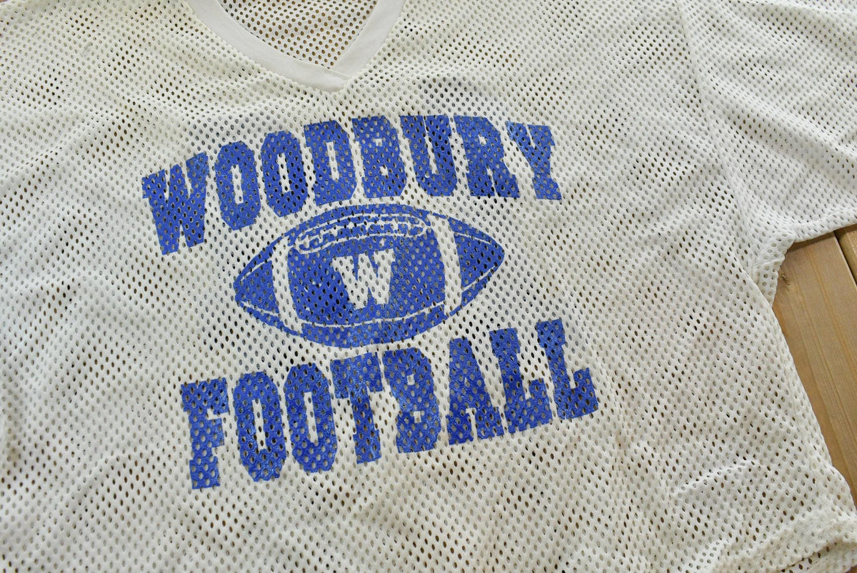 Vintage 1980s Woodbury Football Practice Jersey Shirt Men's L from propervintagecanada