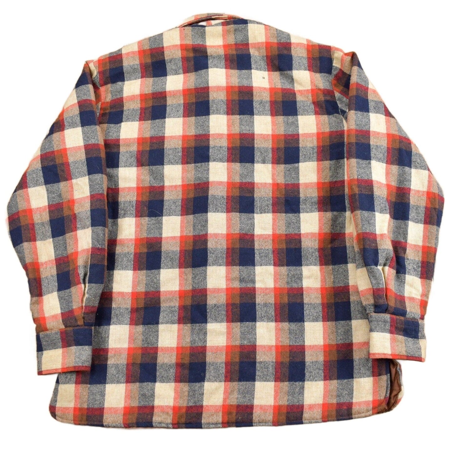Vintage 1980s Woodland Lined Button Up Wool Shirt Men's Large from propervintagecanada