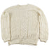 Vintage 1980s Wool Cable Knit Crewneck Sweater Men&