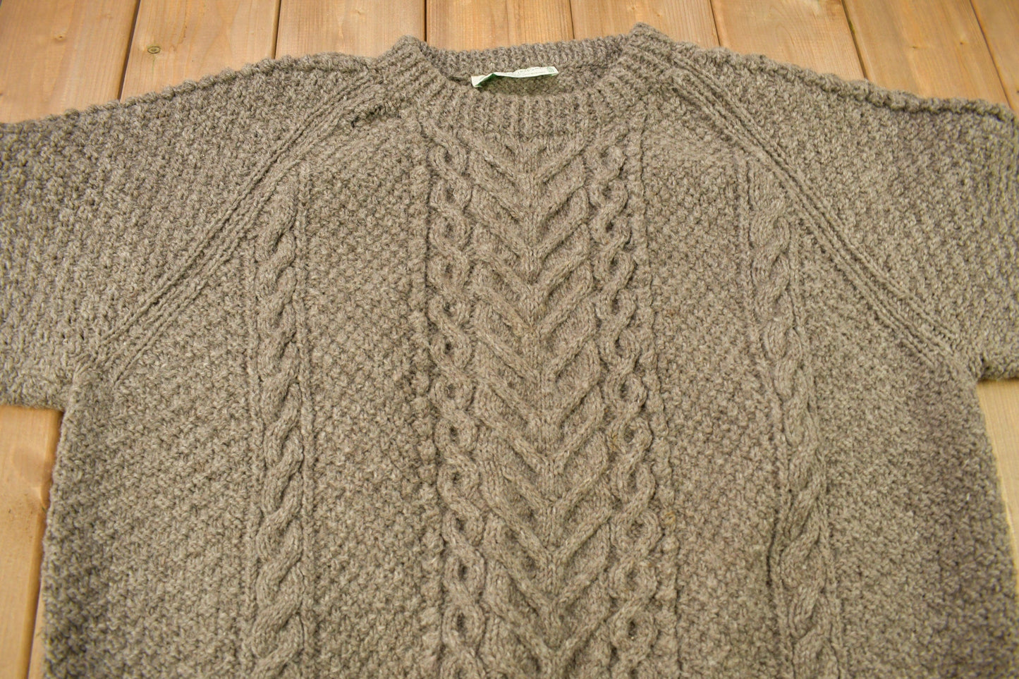 Vintage 1980s Wool House Of Ireland Knit Sweater Men's 2XL from propervintagecanada