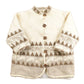 Vintage 1980s Wool Knit Button Up Sweater Men's Medium from propervintagecanada