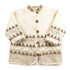 Vintage 1980s Wool Knit Button Up Sweater Men&