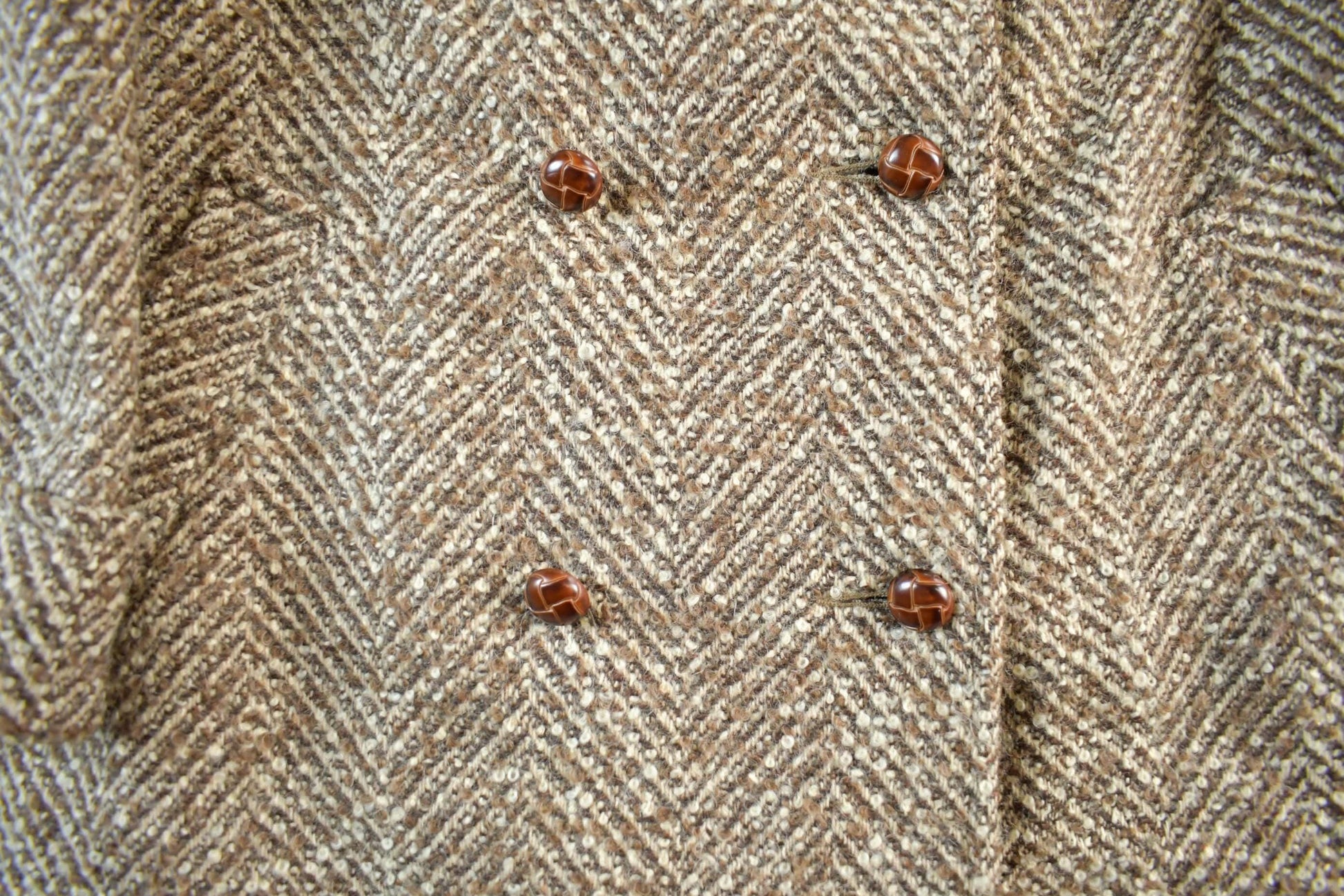 Vintage 1980s Wool Peacoat Women's Large from propervintagecanada