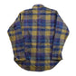 Vintage 1980s Woolrich Blue Plaid Wool Shacket Men's Medium from propervintagecanada