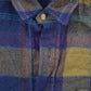 Vintage 1980s Woolrich Blue Plaid Wool Shacket Men's Medium from propervintagecanada
