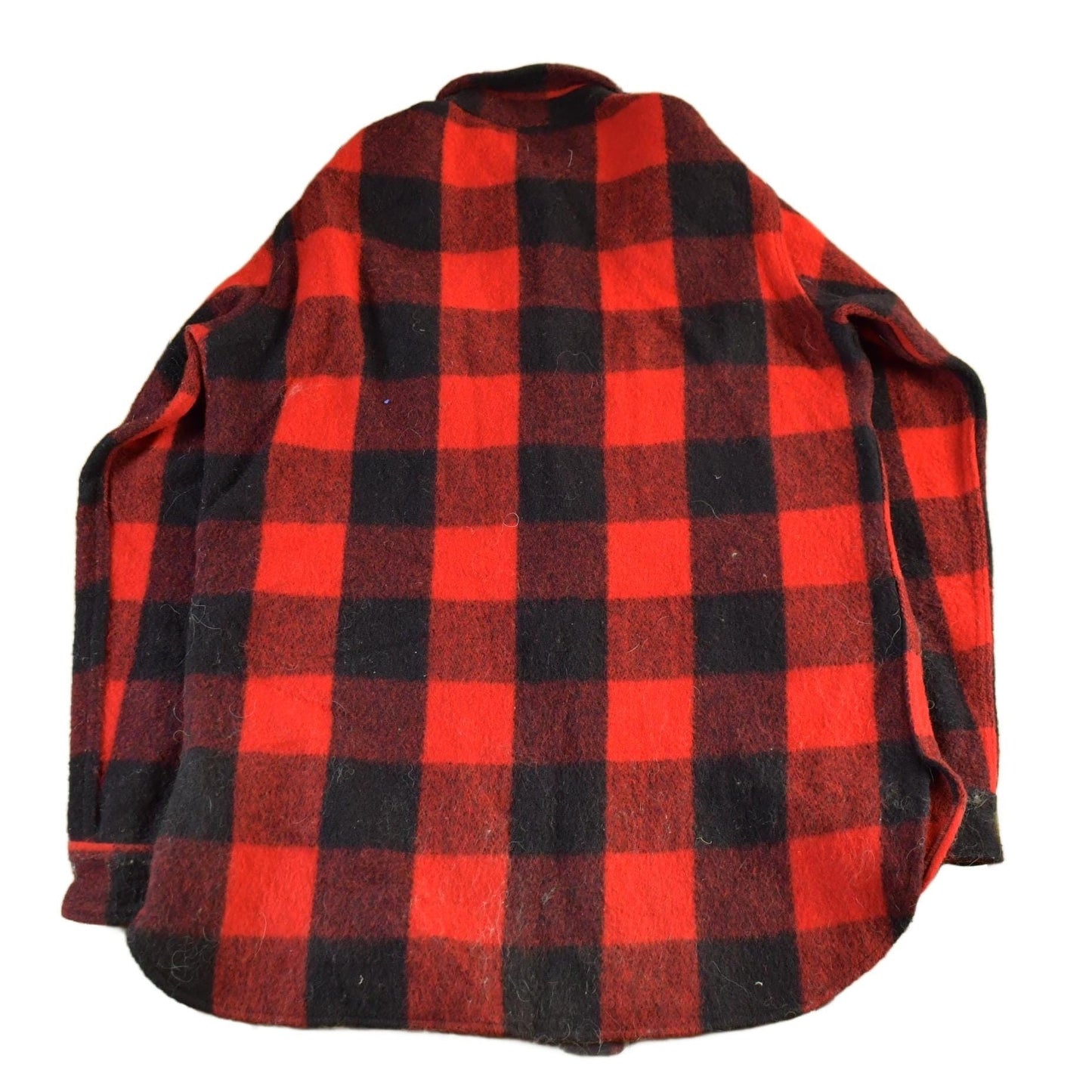 Vintage 1980s Woolrich Buffalo Plaid Flannel Button Up Shirt Men's Large from propervintagecanada