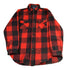 Vintage 1980s Woolrich Buffalo Plaid Flannel Button Up Shirt Men&