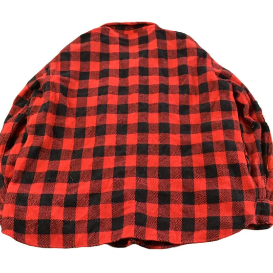 Vintage 1980s Woolrich Buffalo Plaid Flannel Button Up Shirt Men's XL from propervintagecanada