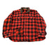 Vintage 1980s Woolrich Buffalo Plaid Flannel Button Up Shirt Men&