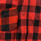Vintage 1980s Woolrich Buffalo Plaid Flannel Button Up Shirt Men's XL from propervintagecanada