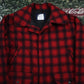 Vintage 1980s Woolrich Buffalo Plaid Hunting Jacket Men's XL from propervintagecanada